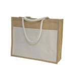 GM0047 Jute Bag with front pocket. 2