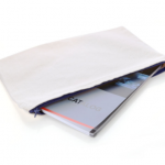 A4 Cotton Zip Pouch