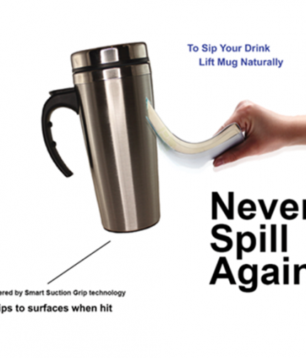 400ml Stainless Steel Suction Tumbler