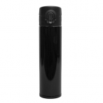 Black 380ml Stainless Steel Vacuum Flask