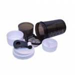 Black/White 500ml Shaker Bottle