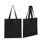 Black A4 Cotton Bag