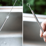 4pcs Stainless Steel Straw Set