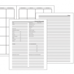 A5 Monthly Planner Notebook