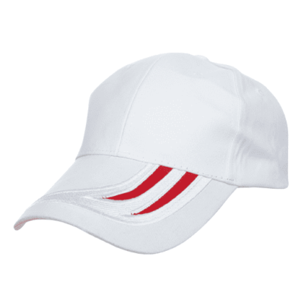 White Panel Cotton Cap