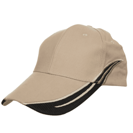 Khaki Baseball Cotton Cap
