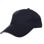 Blue Polyester Colour Trim Cap