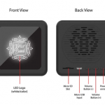 Bluetooth Speaker With LED Logo