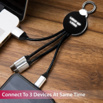 Fast Charging Cable With LED Logo