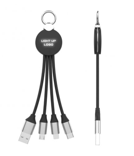 Buy Fast Charging Cable With LED Logo