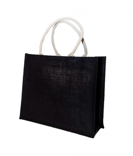 Buy Black Jute Bag