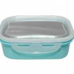 Blue Modern Lunchbox with Spoon