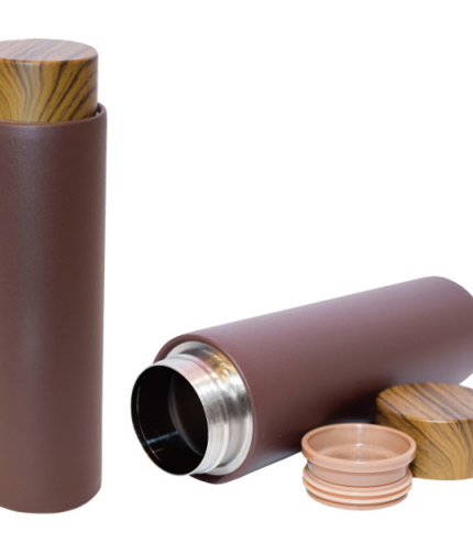 Brown 400ml Stainless Steel Vacuum flask