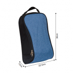 Navy Shoe Bag