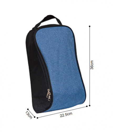 Navy Shoe Bag