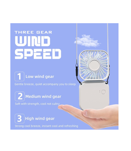 Vertical Rotating Foldable Mini Fan