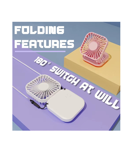 180° Vertical Rotating Foldable Mini Fan