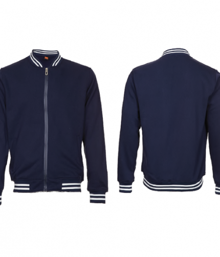 Navy Varsity Jacket